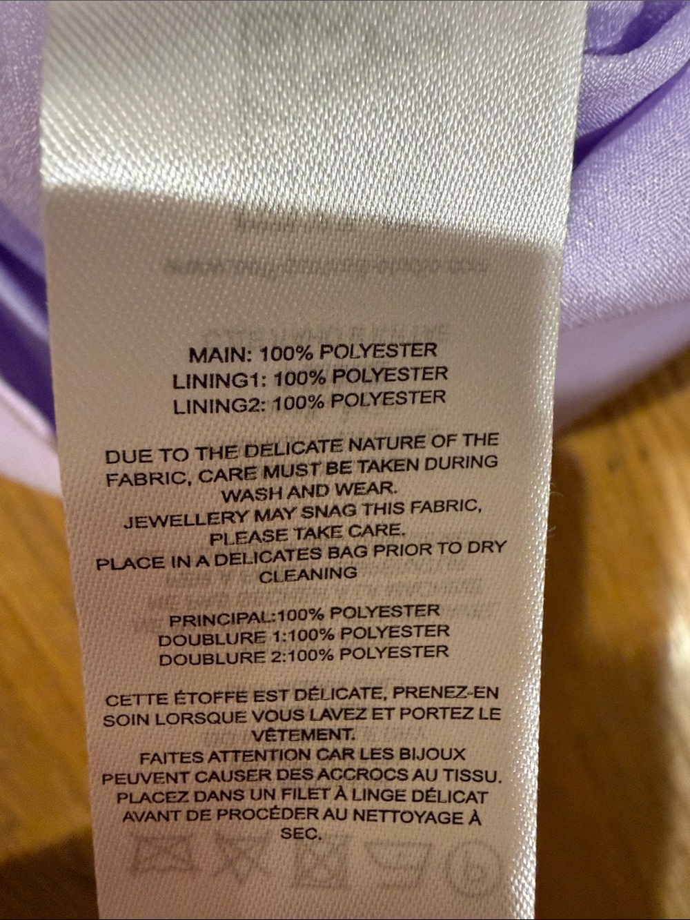 NWOT Self-Portrait Lavender Bow-Trim Sleeveless Mini Dress, Size US 4/6 - Picture 16 of 16